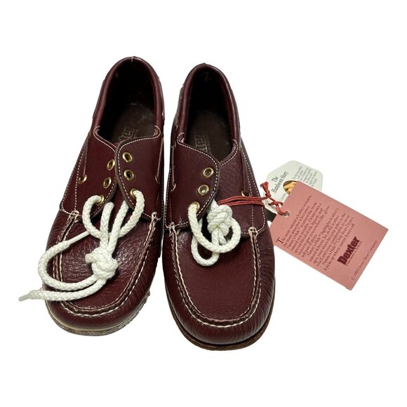 Dexter Womans Bowling Shoes Size 6 M Brown Leather USA Vintage New - Picture 2 of 10